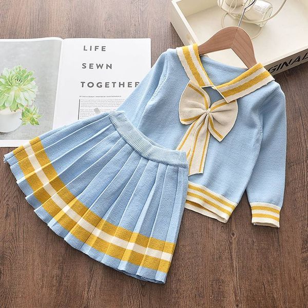 preppy girls princess 2pcs knitwear clothes set bow pillover sweater pleated skirt kids chindren 2020 outfit autumn suit s11176 1021, White
preppy girls princess 2pcs knitwear clothes set bow pillover sweater pleated skirt kids chindren 2020 outfit autumn suit s11176 1021, White