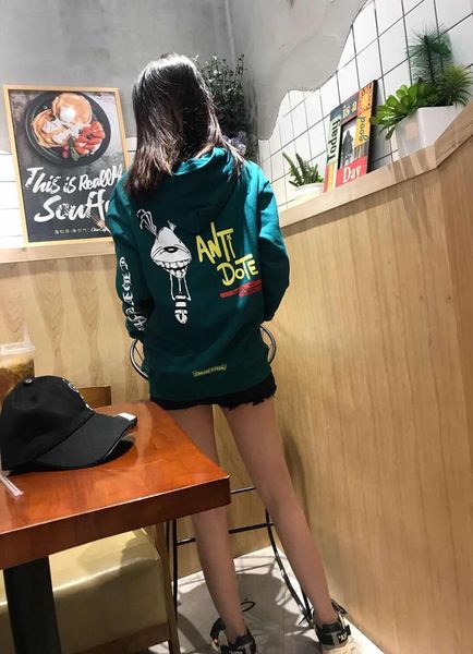 autumn and winter new crosin men's and women's sweater hooded zipper coat fashion brand couple cartoon funny print 38z5, Black
autumn and winter new crosin men's and women's sweater hooded zipper coat fashion brand couple cartoon funny print 38z5, Black