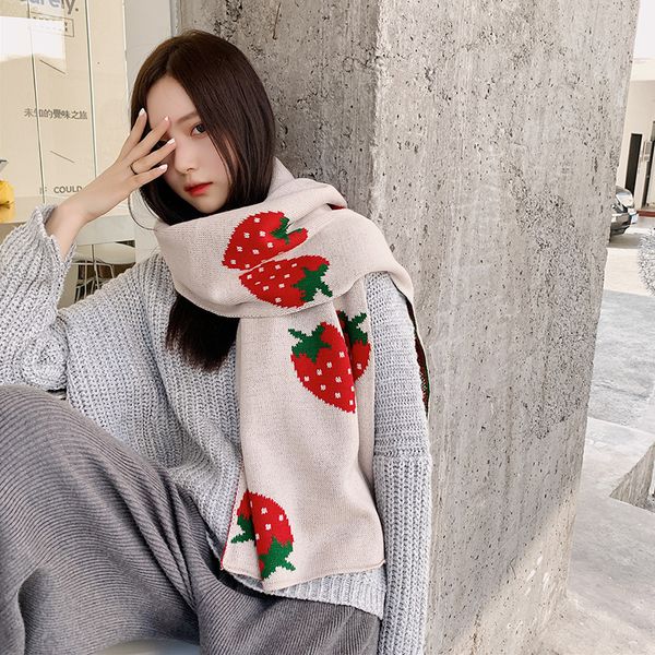 korean autumn and winter new arrival scarf men and women couple long big soft outdoor scarf warm strawberry print outdoor shawl 201021, Blue;gray
korean autumn and winter new arrival scarf men and women couple long big soft outdoor scarf warm strawberry print outdoor shawl 201021, Blue;gray