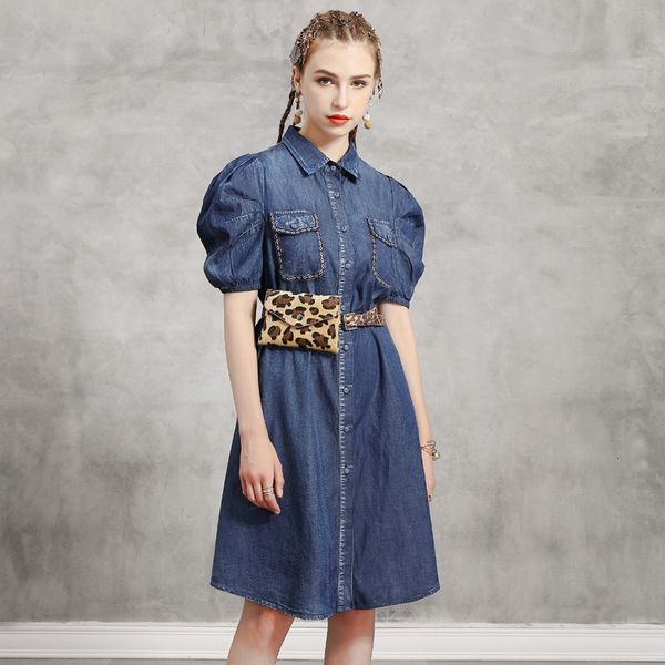 fashion women's 2021 black friday summer new denim shirt skirt small bubble sleeve dress 82232, White
fashion women's 2021 black friday summer new denim shirt skirt small bubble sleeve dress 82232, White