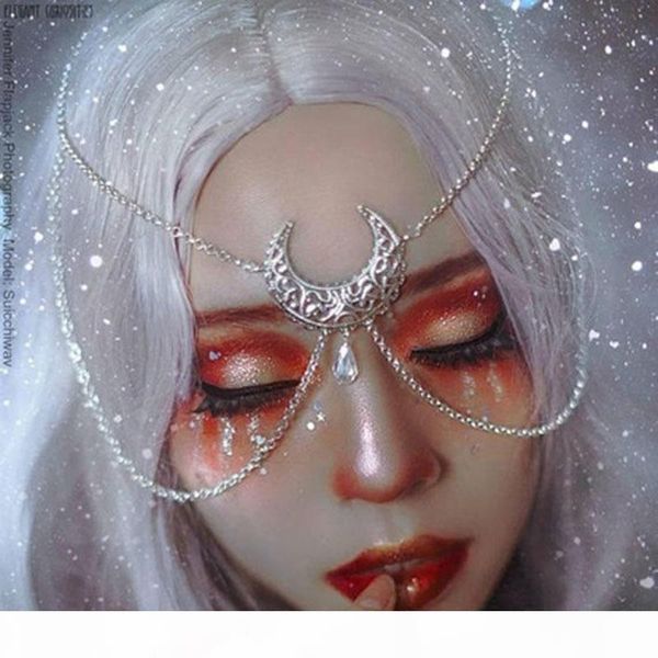 neo gothic hair accessories for women moon wizard crystal water drop hair clip jewelry accessories multi-layer designer headband, Black;brown
neo gothic hair accessories for women moon wizard crystal water drop hair clip jewelry accessories multi-layer designer headband, Black;brown