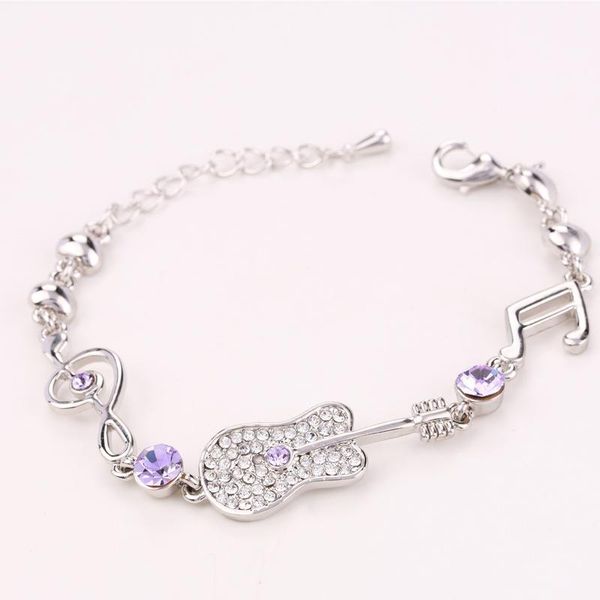 new guitar pulseras mujer moda 2020 made with austrian crystal for girls summer wearing hand jewellery christmas gift1, Black
new guitar pulseras mujer moda 2020 made with austrian crystal for girls summer wearing hand jewellery christmas gift1, Black