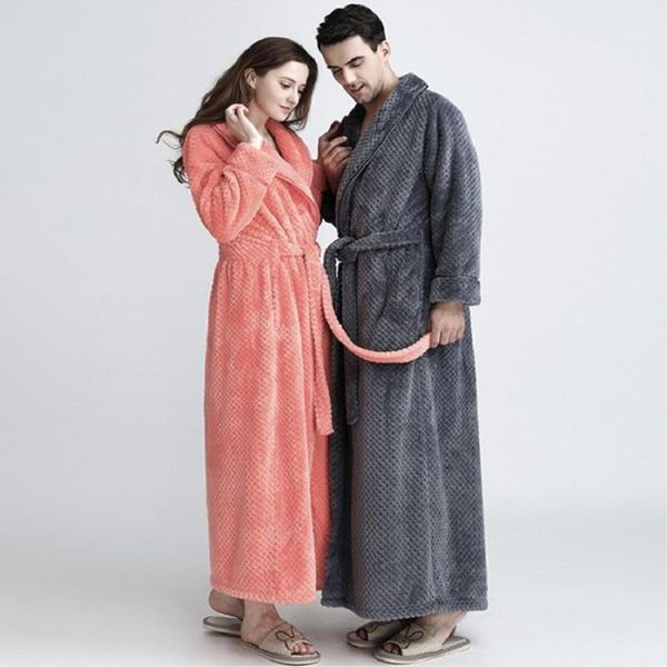 s53 thickened flannel robe autumn and winter new male lengthened coral cashmere bathrobe home service couples pajamas1, Black;brown
s53 thickened flannel robe autumn and winter new male lengthened coral cashmere bathrobe home service couples pajamas1, Black;brown