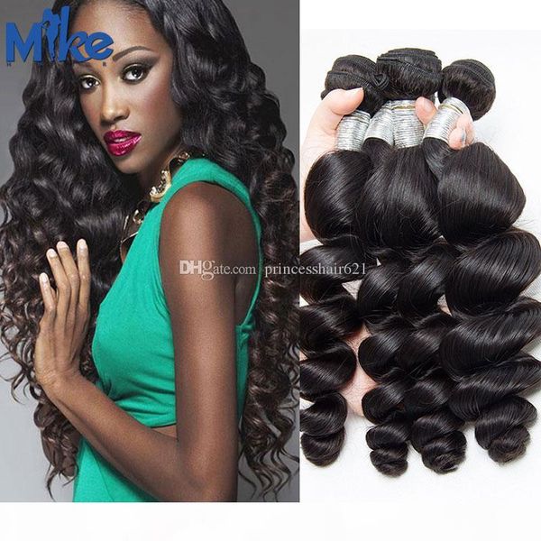 mikehair brazilian loose wave human hair bundles unprocessed original human hair weaves 4pcs peruvian malaysian indian hair extensions wefts, Black
mikehair brazilian loose wave human hair bundles unprocessed original human hair weaves 4pcs peruvian malaysian indian hair extensions wefts, Black