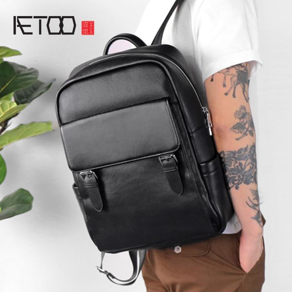 hbp aetoo leather fashion backpack korean trendy men's leather simple business travel 15 inch computer backpack
hbp aetoo leather fashion backpack korean trendy men's leather simple business travel 15 inch computer backpack