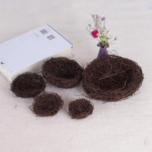 wooden rattan weaving bird's nest manual grass nest simulation bird's weaving crafts bird house for egg decoration
wooden rattan weaving bird's nest manual grass nest simulation bird's weaving crafts bird house for egg decoration