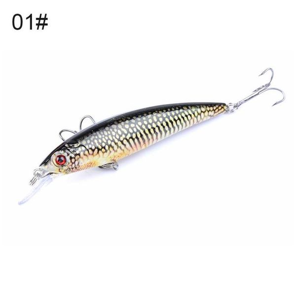 1pcs fishing lure realistic minnow fishing crankbait lures 11cm/13.4g artificial hard bait swimbait wi sqcubu 
1pcs fishing lure realistic minnow fishing crankbait lures 11cm/13.4g artificial hard bait swimbait wi sqcubu