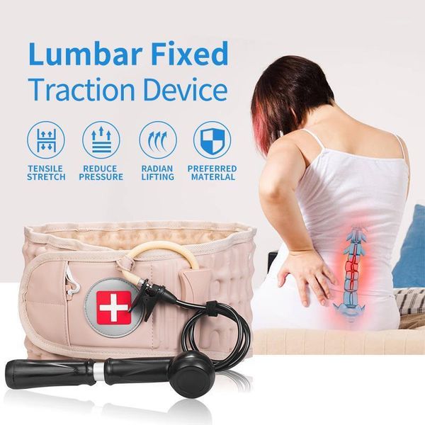 1set waist air traction brace belt brace physio decompression back pain release massager physio decompression1
1set waist air traction brace belt brace physio decompression back pain release massager physio decompression1