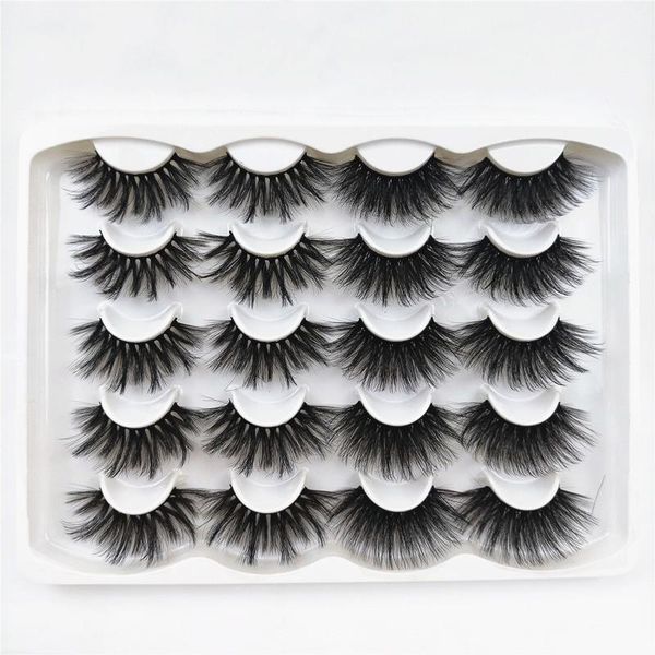 10 pairs eyelashs natural 3d faux mink false eyelashes thick handmade lashes soft mink fake lashes false eyelashes
10 pairs eyelashs natural 3d faux mink false eyelashes thick handmade lashes soft mink fake lashes false eyelashes