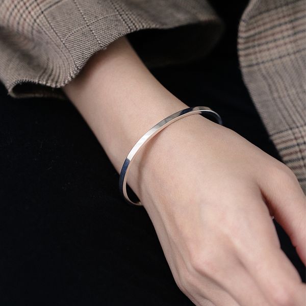 990 stamped 990 sterling silver fashion genuine solid silver jewelry bangles&bracelet women wedding jewelry gifts t200422, Black
990 stamped 990 sterling silver fashion genuine solid silver jewelry bangles&bracelet women wedding jewelry gifts t200422, Black
