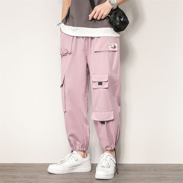 new men's cargo pants brand hip hop casual pants multi-pocket teen fashion loose cargo trousers male 201110, Black
new men's cargo pants brand hip hop casual pants multi-pocket teen fashion loose cargo trousers male 201110, Black