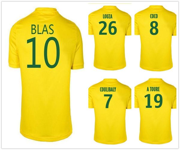 customized 20-21 nantes home 7 coulibaly 8 coco 10 blas 19 a toure 26 louza thai quality soccer jersey 27 simon dropshipping accepted cheap, Black;yellow
customized 20-21 nantes home 7 coulibaly 8 coco 10 blas 19 a toure 26 louza thai quality soccer jersey 27 simon dropshipping accepted cheap, Black;yellow