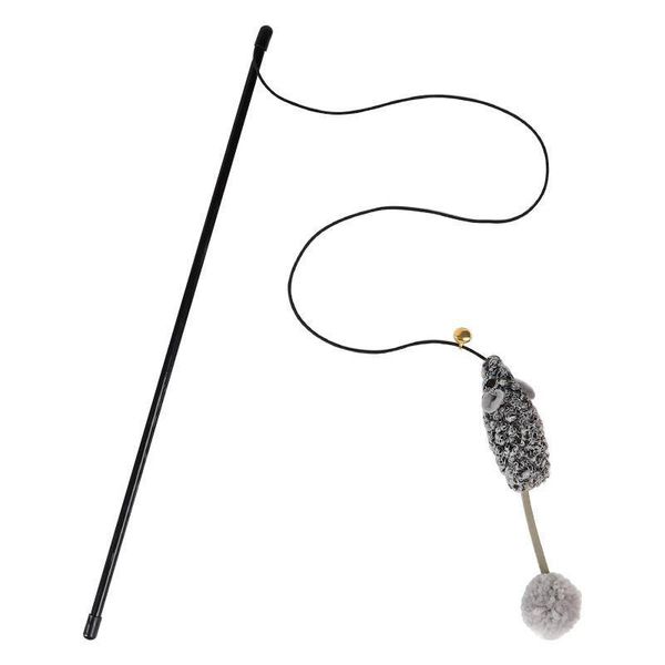 random color pet toy for cats training wand toy with plush mice pet interactive cat teaser wand kitten exercise catcher
random color pet toy for cats training wand toy with plush mice pet interactive cat teaser wand kitten exercise catcher