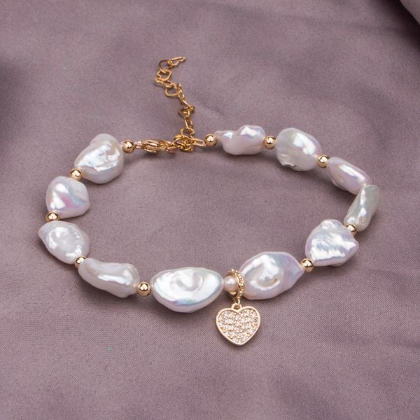 2020 summer baroque style pearl stone pendant bracelet fashion pearl with love zircon pendant bracelet x4zta, Golden;silver
2020 summer baroque style pearl stone pendant bracelet fashion pearl with love zircon pendant bracelet x4zta, Golden;silver