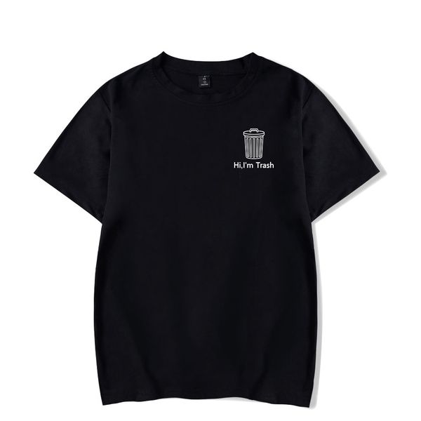 fashion hi i'm trash funny trash can logo printing short sleeve harajuku tees large size camisetas hombre sweatshirt hoodie t shirt
fashion hi i'm trash funny trash can logo printing short sleeve harajuku tees large size camisetas hombre sweatshirt hoodie t shirt