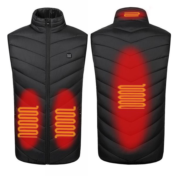 2021 new 9 areas men women winter fishing hunting tactical heated jacket usb vest outdoor veste chauffante um9t, Black;white
2021 new 9 areas men women winter fishing hunting tactical heated jacket usb vest outdoor veste chauffante um9t, Black;white