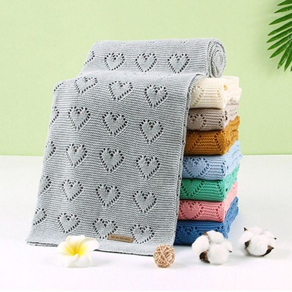 soft breathable cotton baby blanket knitted hollow love heart newborn wrap bedding quilts infant toddler swaddling wrap1
soft breathable cotton baby blanket knitted hollow love heart newborn wrap bedding quilts infant toddler swaddling wrap1