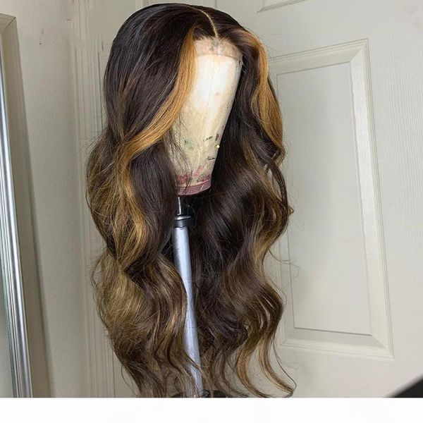 brazilian remy body wave lace front human hair wig ombre blonde highlights color 180% density middle part pre plucked, Black;brown
brazilian remy body wave lace front human hair wig ombre blonde highlights color 180% density middle part pre plucked, Black;brown