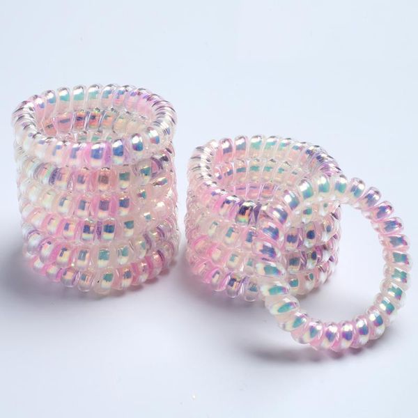 10pcs head rope cross-color telephone line spiral hairband for girls head rope children hair accessories women elastic hair ties wmtssi, Slivery;white
10pcs head rope cross-color telephone line spiral hairband for girls head rope children hair accessories women elastic hair ties wmtssi, Slivery;white