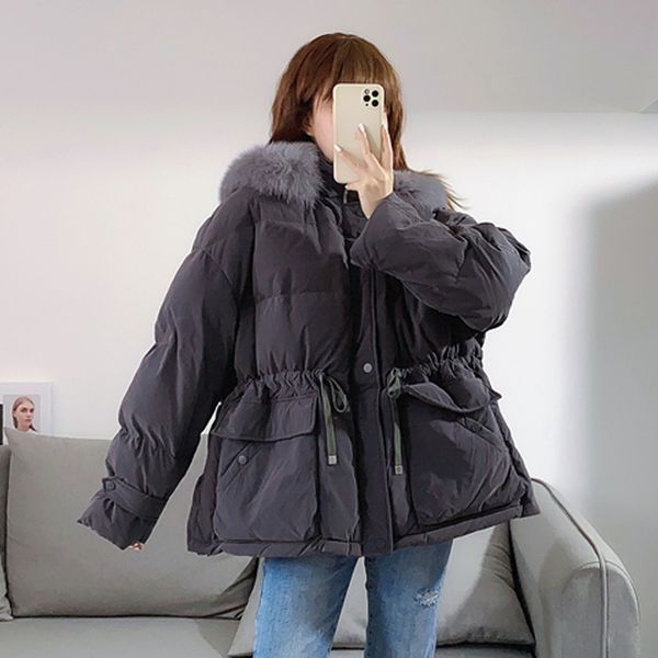 2021 new women down jacket big natural skin thick winter 90% full female feather with hood loose fitting casual waist wear swollen 4t1u, Black
2021 new women down jacket big natural skin thick winter 90% full female feather with hood loose fitting casual waist wear swollen 4t1u, Black