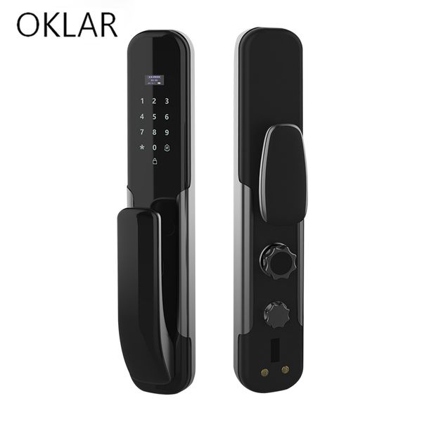 oklar smart electronic lock fingerprint door lock security intelligent digital password biometric lock for home office
oklar smart electronic lock fingerprint door lock security intelligent digital password biometric lock for home office