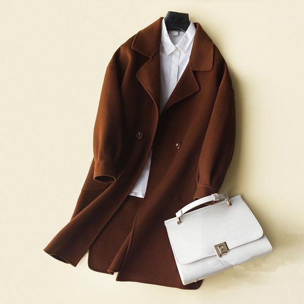 4040 new fashion winter jacket women cashmere coats elegant slim 300% wool coat female spring casaco feminino fg84391, Black
4040 new fashion winter jacket women cashmere coats elegant slim 300% wool coat female spring casaco feminino fg84391, Black