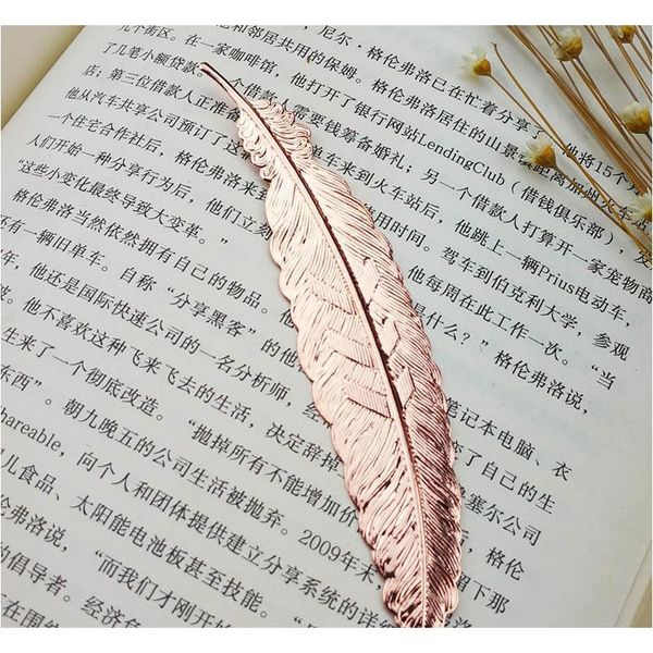 fashion metal feather bookmark 7 colors document book mark label golden silver rose gold bookmark offic jllpns sport777
fashion metal feather bookmark 7 colors document book mark label golden silver rose gold bookmark offic jllpns sport777