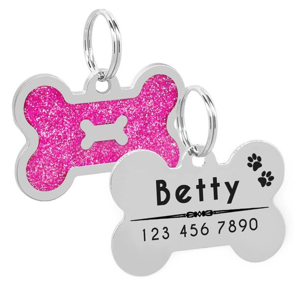 glitter pet dog id tags bone tag customized collar accessories custom engraved name phone id tag personalized for d bbydhh
glitter pet dog id tags bone tag customized collar accessories custom engraved name phone id tag personalized for d bbydhh