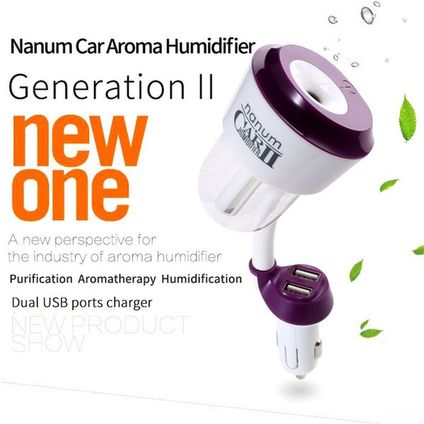 12v car usb ultrasonic air humidifier double usb output interface essential oil aroma diffuser for car mini air humidifier 1012
12v car usb ultrasonic air humidifier double usb output interface essential oil aroma diffuser for car mini air humidifier 1012