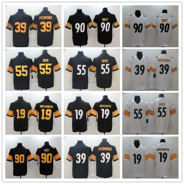 men women youth pittsburgh 39 minkah fitzpatrick jersey 19 juju smith-schuster 90 t.j. watt 55 devin bush football jerseys black stitching, Black;red
men women youth pittsburgh 39 minkah fitzpatrick jersey 19 juju smith-schuster 90 t.j. watt 55 devin bush football jerseys black stitching, Black;red