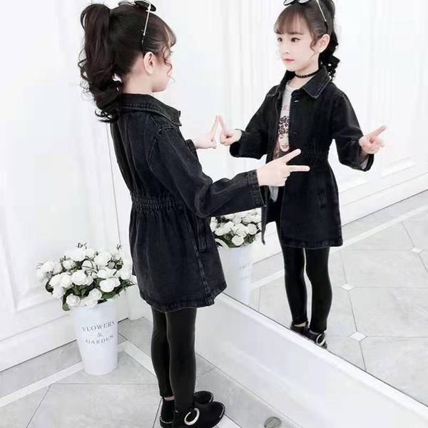 spring autumn 2020 casual children baby girls black color denim jackets coat toddler girl long sleeve soutwear age for 3-121, Blue;gray
spring autumn 2020 casual children baby girls black color denim jackets coat toddler girl long sleeve soutwear age for 3-121, Blue;gray