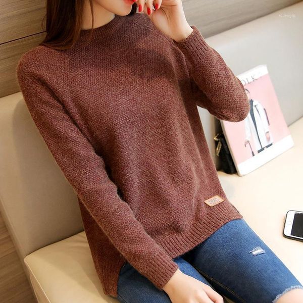 2020 new autumn winter women sweater basic clothes fashion long sleeve soild color female casual loose pullovers kintted 1, White;black
2020 new autumn winter women sweater basic clothes fashion long sleeve soild color female casual loose pullovers kintted 1, White;black