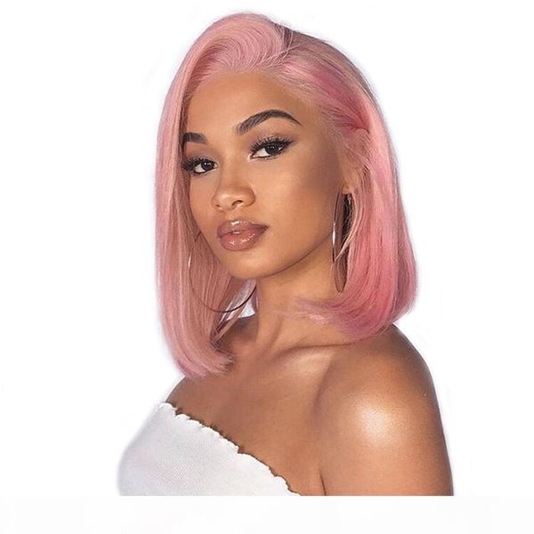 pink lace front wigs human hair short bob for women glueless preplucked pink color virgin peruvian full lace wig with baby hair, Black;brown
pink lace front wigs human hair short bob for women glueless preplucked pink color virgin peruvian full lace wig with baby hair, Black;brown