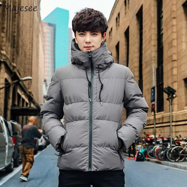 men parka thermal trendy winter clothes korean ulzzang all-match mens parkas hooded windproof warm thicken stylish chic outwear, Black
men parka thermal trendy winter clothes korean ulzzang all-match mens parkas hooded windproof warm thicken stylish chic outwear, Black