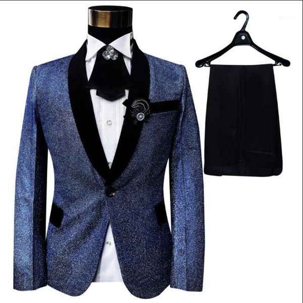 singer stage slim clothing for men suit set with pants mens wedding suits groom formal dress blue fashion college style european1, White;black
singer stage slim clothing for men suit set with pants mens wedding suits groom formal dress blue fashion college style european1, White;black