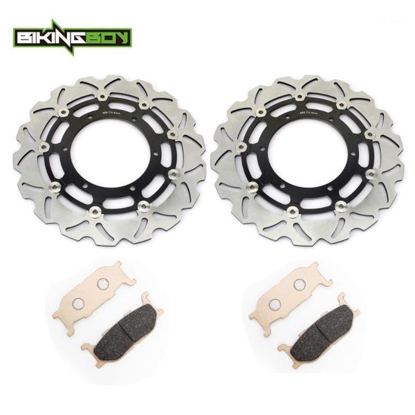 motorcycle brakes bikingboy front brake discs disks rotors pads for xvs 950 v-star 2008-2014 tourer 09 10 11 12 13 141
motorcycle brakes bikingboy front brake discs disks rotors pads for xvs 950 v-star 2008-2014 tourer 09 10 11 12 13 141