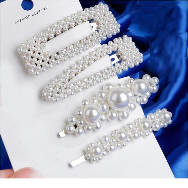 new 7 styles women silver color metal pearl hairpins lady simple hair clips barrettes headwear hair styling tools acc qyllzl, Black;brown
new 7 styles women silver color metal pearl hairpins lady simple hair clips barrettes headwear hair styling tools acc qyllzl, Black;brown