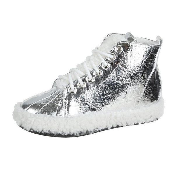 new arrivals autumn winter high shoes 2020stitching cracked patent leather lace-up flat shoes thick soled round head shoe woman, Black
new arrivals autumn winter high shoes 2020stitching cracked patent leather lace-up flat shoes thick soled round head shoe woman, Black