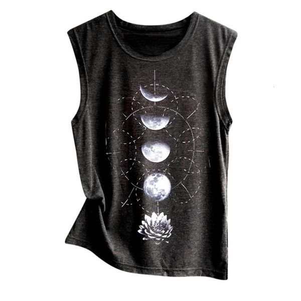 moon printting vest women casual loose summer round neck sleeveless tee ladies vintage tunic rn, White
moon printting vest women casual loose summer round neck sleeveless tee ladies vintage tunic rn, White