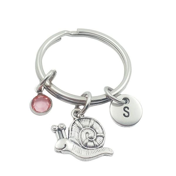 keychains snail animal initial letter birthstone keyring creative fashion jewelry women gifts accessories pendant, Silver
keychains snail animal initial letter birthstone keyring creative fashion jewelry women gifts accessories pendant, Silver