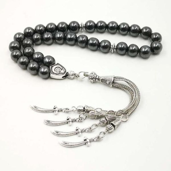 beaded, strands man's tasbih natural stone hematite metal tassel price and good quality prayer beads 33 66 99beads islam rosary1, Black
beaded, strands man's tasbih natural stone hematite metal tassel price and good quality prayer beads 33 66 99beads islam rosary1, Black