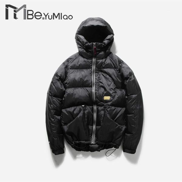 be.yumiao japanese karejuku men's and women's down jacket 2018 winter thick hooded warm waterproof white duck down jacket1, Black
be.yumiao japanese karejuku men's and women's down jacket 2018 winter thick hooded warm waterproof white duck down jacket1, Black
