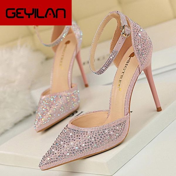 dress shoes 2021 women pumps fashion high heels diamond work office pointed toe ladies sandals, Black
dress shoes 2021 women pumps fashion high heels diamond work office pointed toe ladies sandals, Black