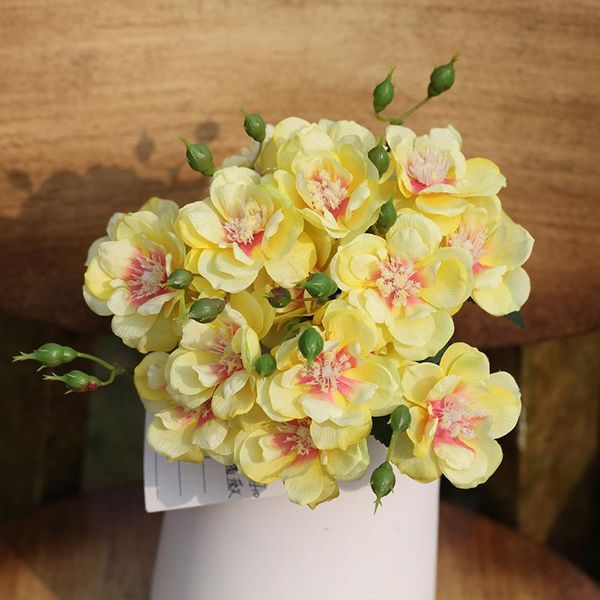3pcs rose artificial flower 7 heads bouquet silk flower for home decoration fake wall wedding decoration backdrop wreath
3pcs rose artificial flower 7 heads bouquet silk flower for home decoration fake wall wedding decoration backdrop wreath