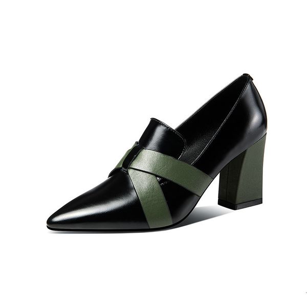 genuine 2021 new female toe high heels ladies spring colors mixed party shoes 1 kbz6, Black
genuine 2021 new female toe high heels ladies spring colors mixed party shoes 1 kbz6, Black