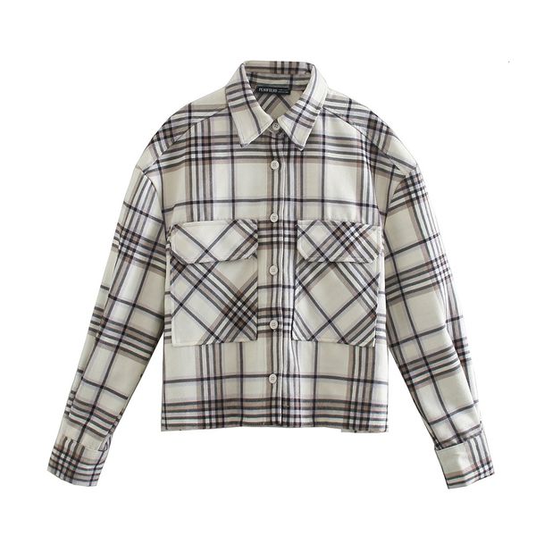 2021 new vintage stylish beige plaid jacket coat women fashion lapel collar long sleeve loose chic top, Black;brown
2021 new vintage stylish beige plaid jacket coat women fashion lapel collar long sleeve loose chic top, Black;brown