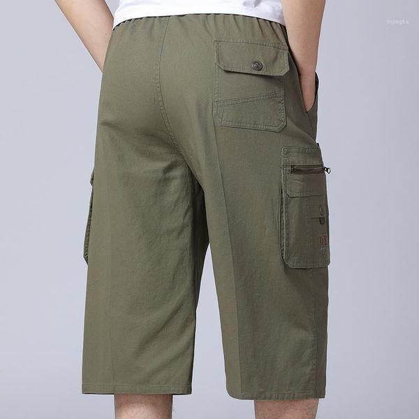 men's long length cargo shorts summer multi-pocket casual cotton elastic pants male tactical short breeches1, White;black
men's long length cargo shorts summer multi-pocket casual cotton elastic pants male tactical short breeches1, White;black