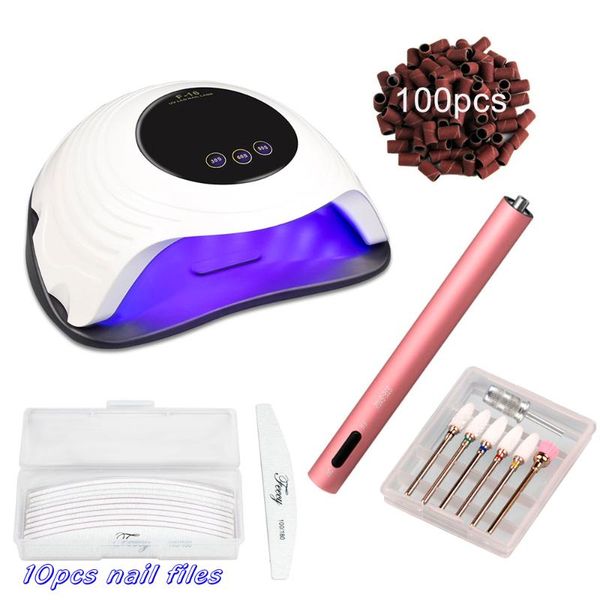 manicure set uv led nail lamp dryer mini nail drill pen bits mill cutter manicure machine file sanding removing gel varnish
manicure set uv led nail lamp dryer mini nail drill pen bits mill cutter manicure machine file sanding removing gel varnish