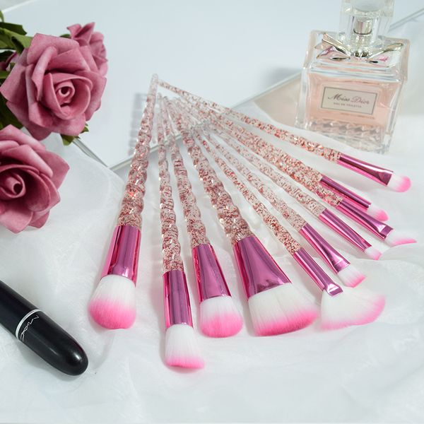unicorn makeup brush suit thickened aluminum tube brushes plastic cement crystal spiral handle cosmetic accessories 9ch b2
unicorn makeup brush suit thickened aluminum tube brushes plastic cement crystal spiral handle cosmetic accessories 9ch b2