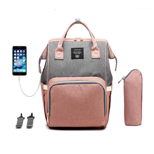 usb diaper bag baby care backpack for mom mummy maternity wet bag waterproof multi-function stroller lequeen1
usb diaper bag baby care backpack for mom mummy maternity wet bag waterproof multi-function stroller lequeen1